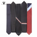 Neue Art-dünne Hals-Krawatte Günstige bedruckte Seide Krawatte